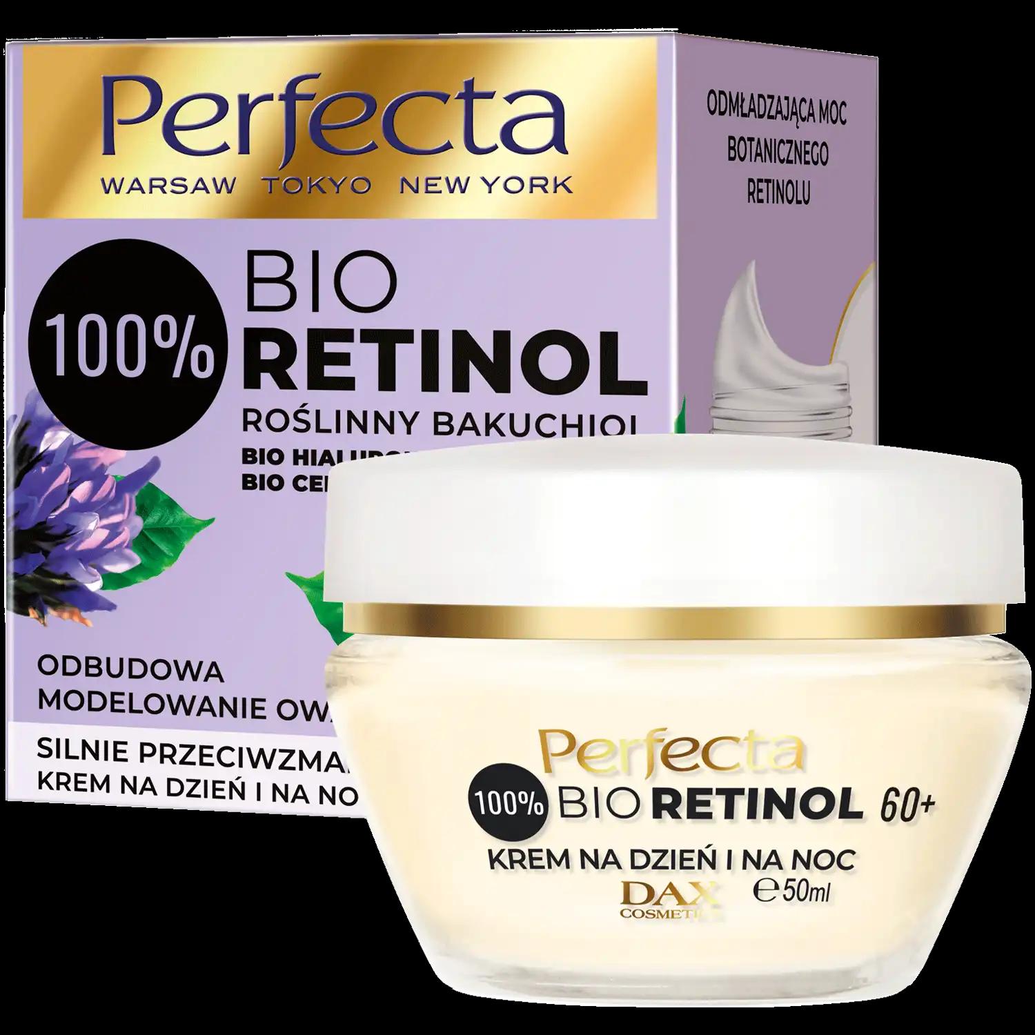 Perfecta Bio Retinol krem do twarzy na dzień i na noc 60+, 50 ml