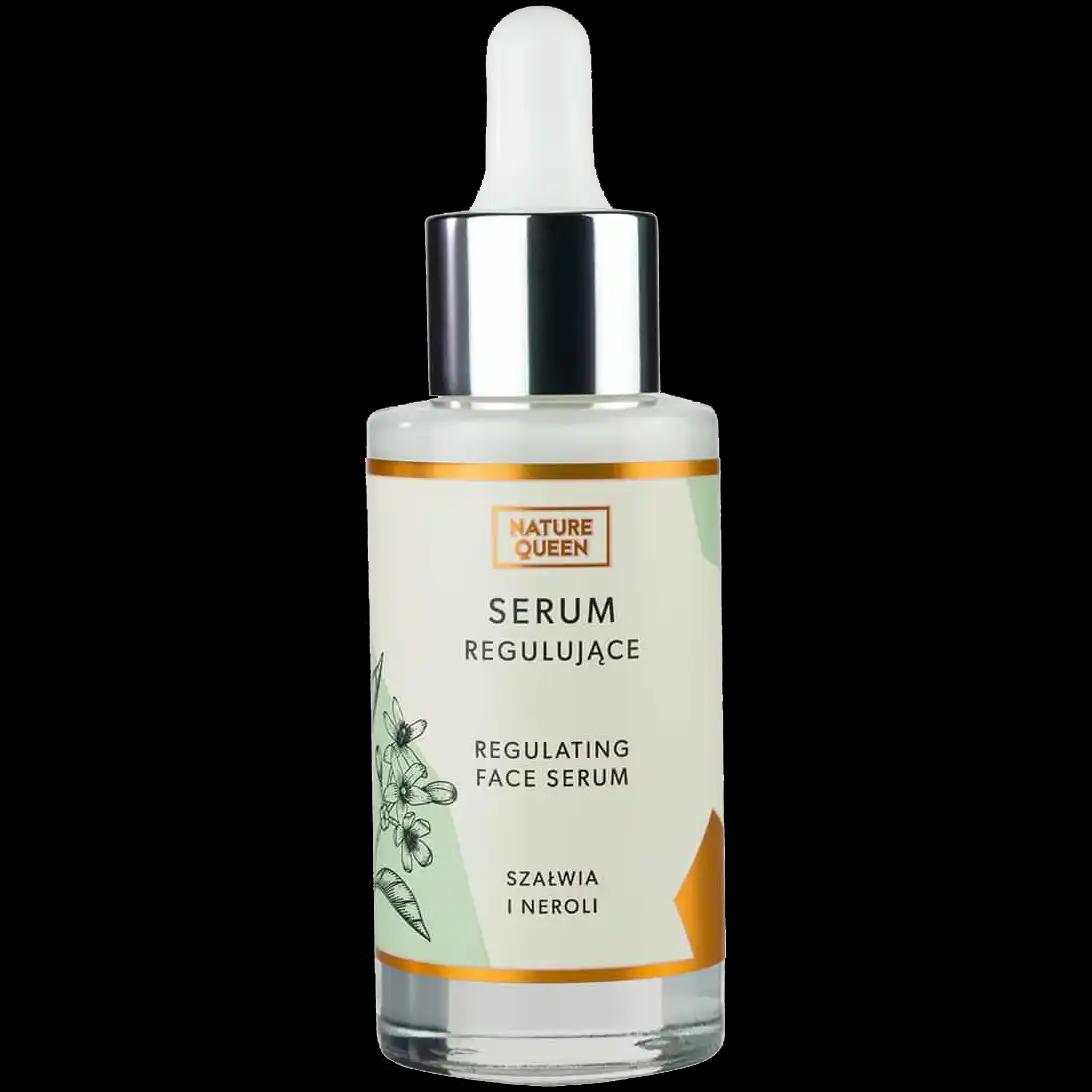 Nature Queen serum regulujące sebum do twarzy, 30 ml