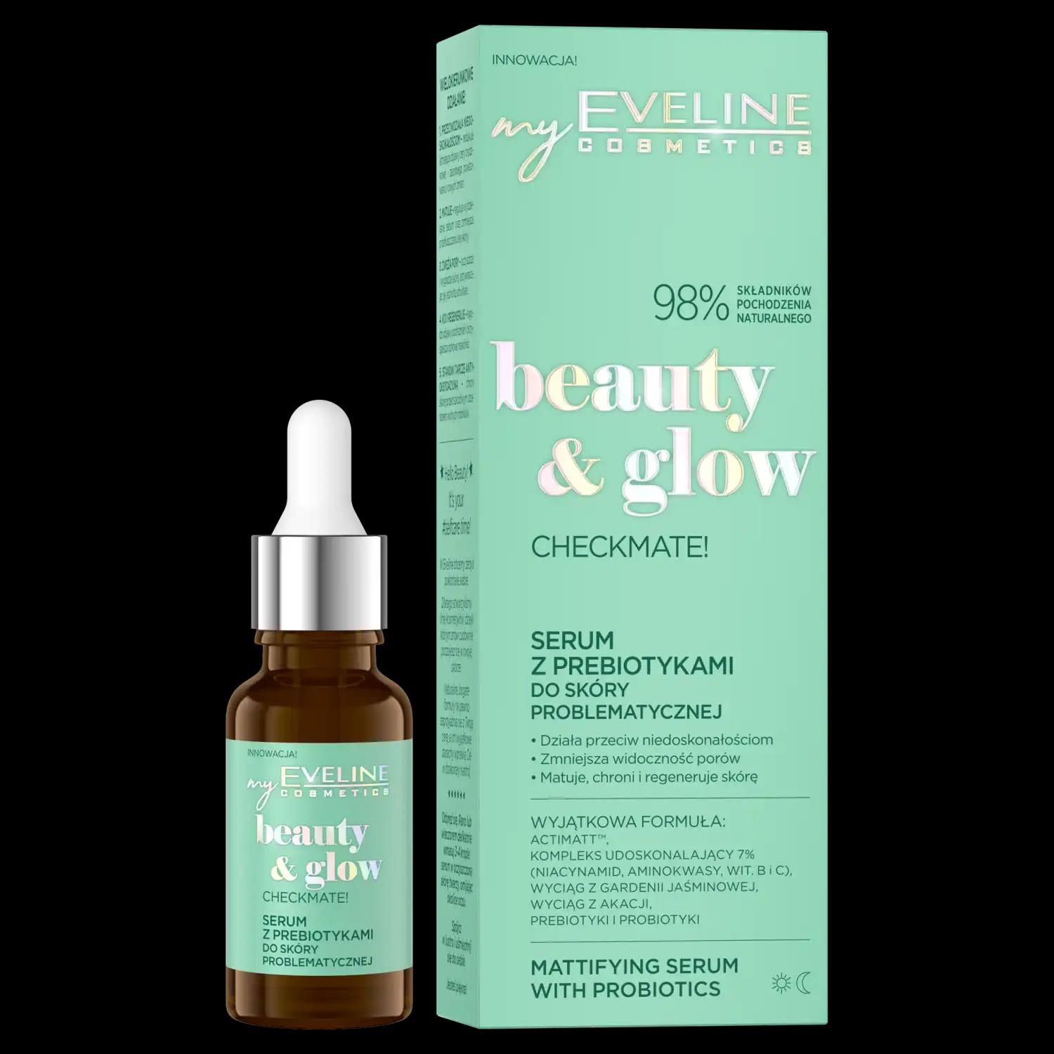 Eveline Cosmetics Beauty&Glow matujące serum do twarzy, 18 ml