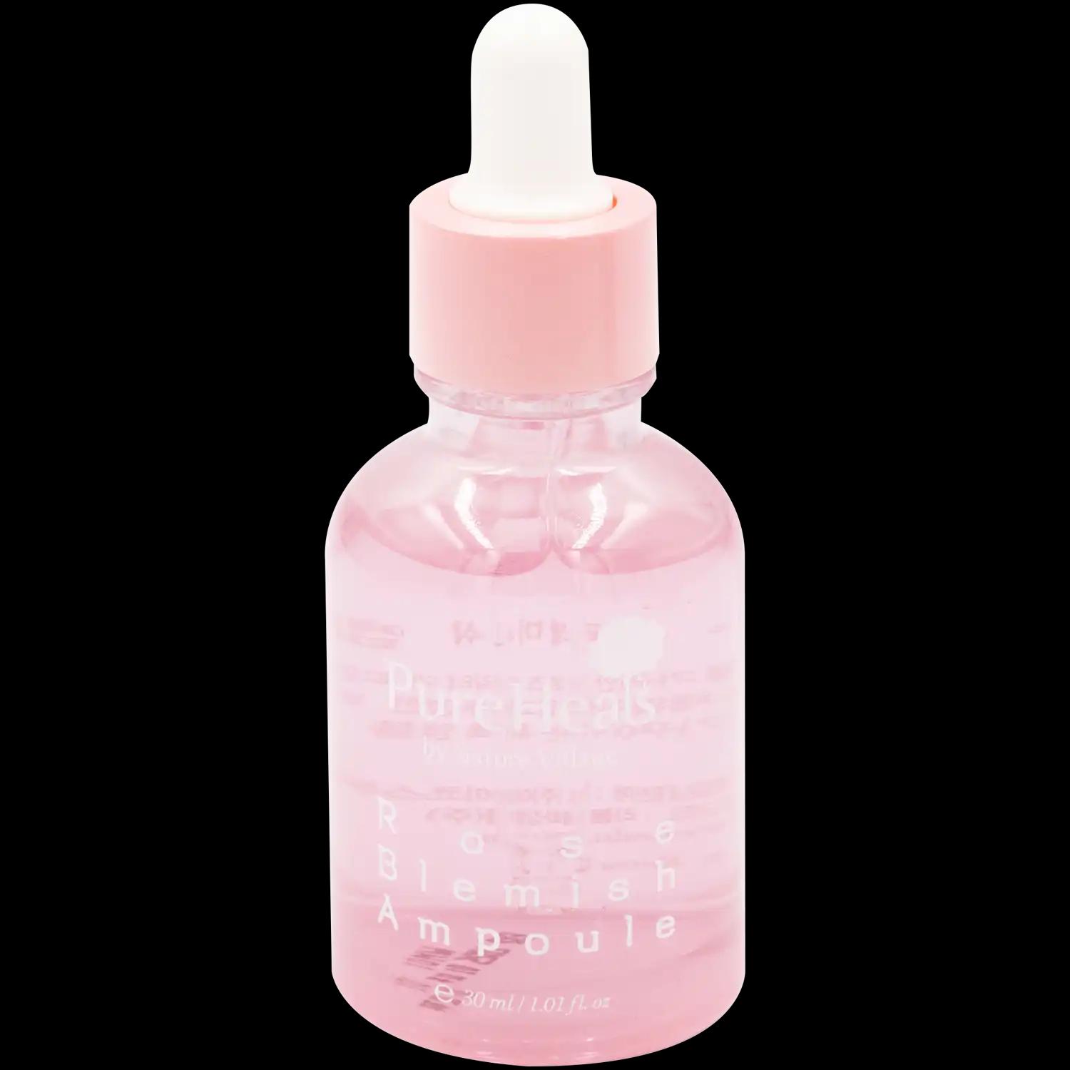 Pureheals Rose nawilżająca ampułka do twarzy, 30 ml