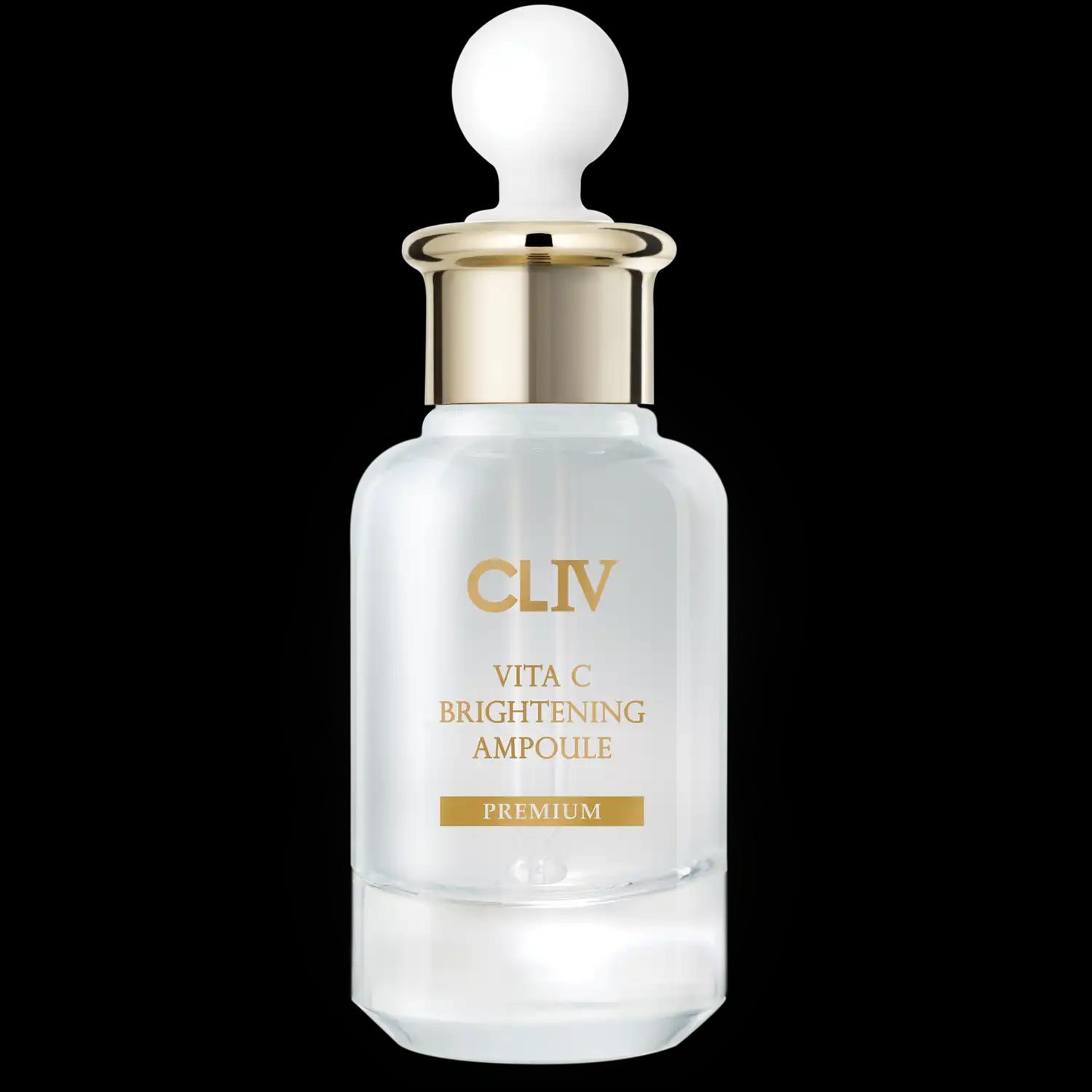 Cliv Vita C ampułka z wodą cytrynową do twarzy, 30 ml