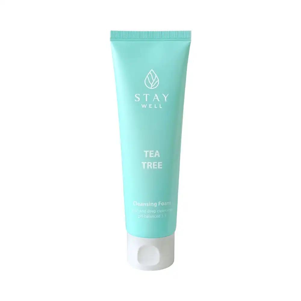 Stay Well Tea Tree pianka do mycia twarzy, 130 ml