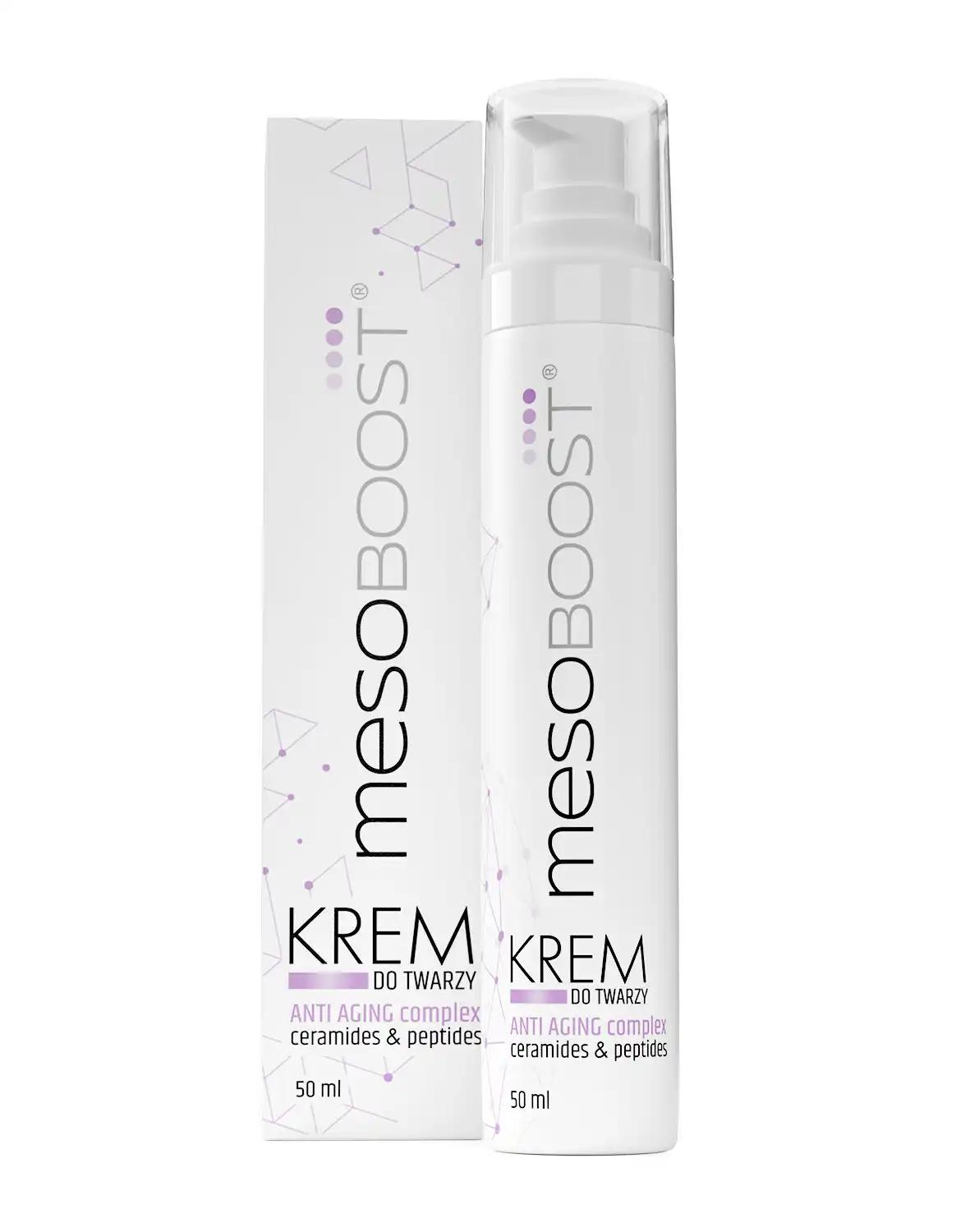 Mesoboost Anti-Aging Complex Ceramides & peptides krem do twarzy, 50 ml