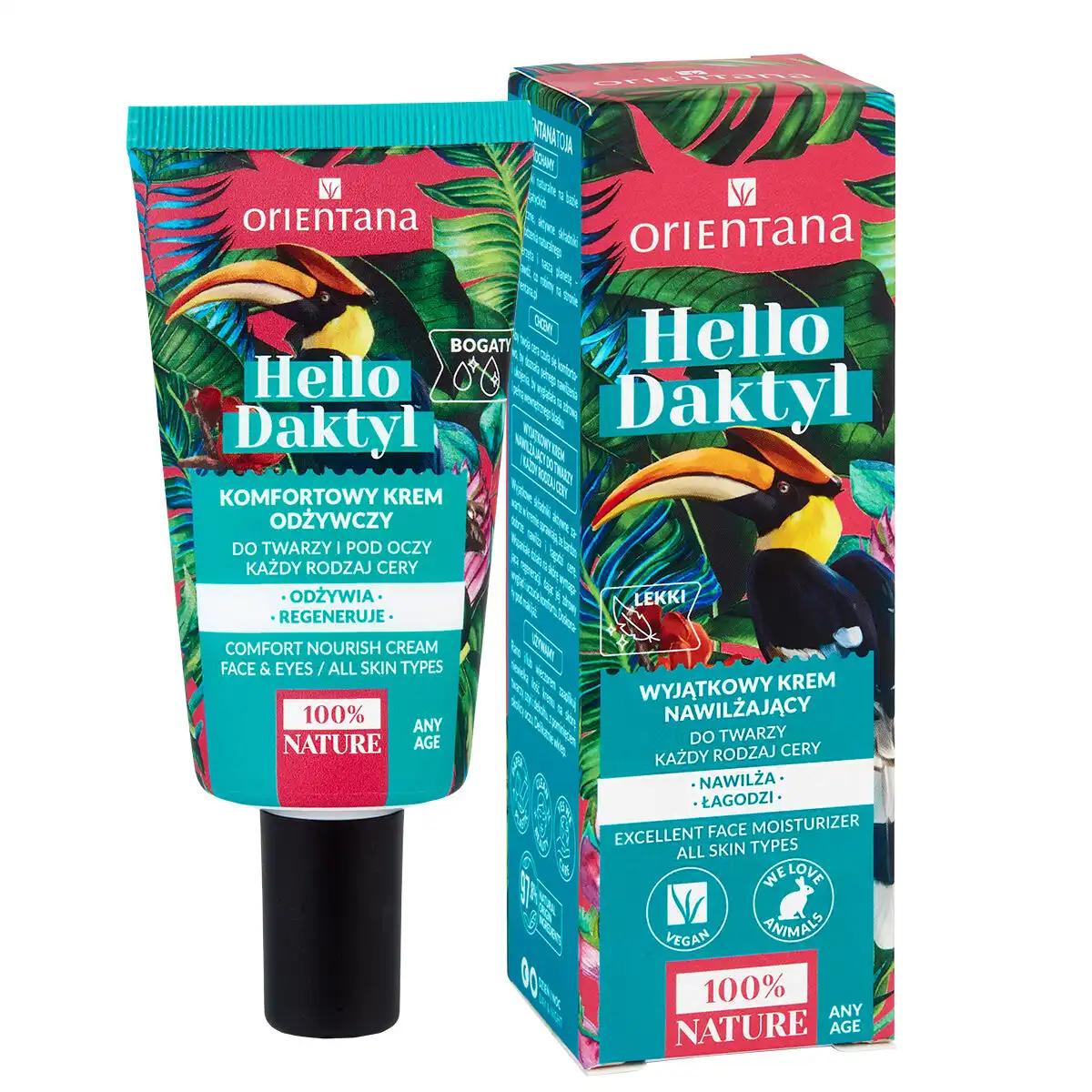 Orientana Hello Daktyl odżywczy krem do twarzy, 40 ml