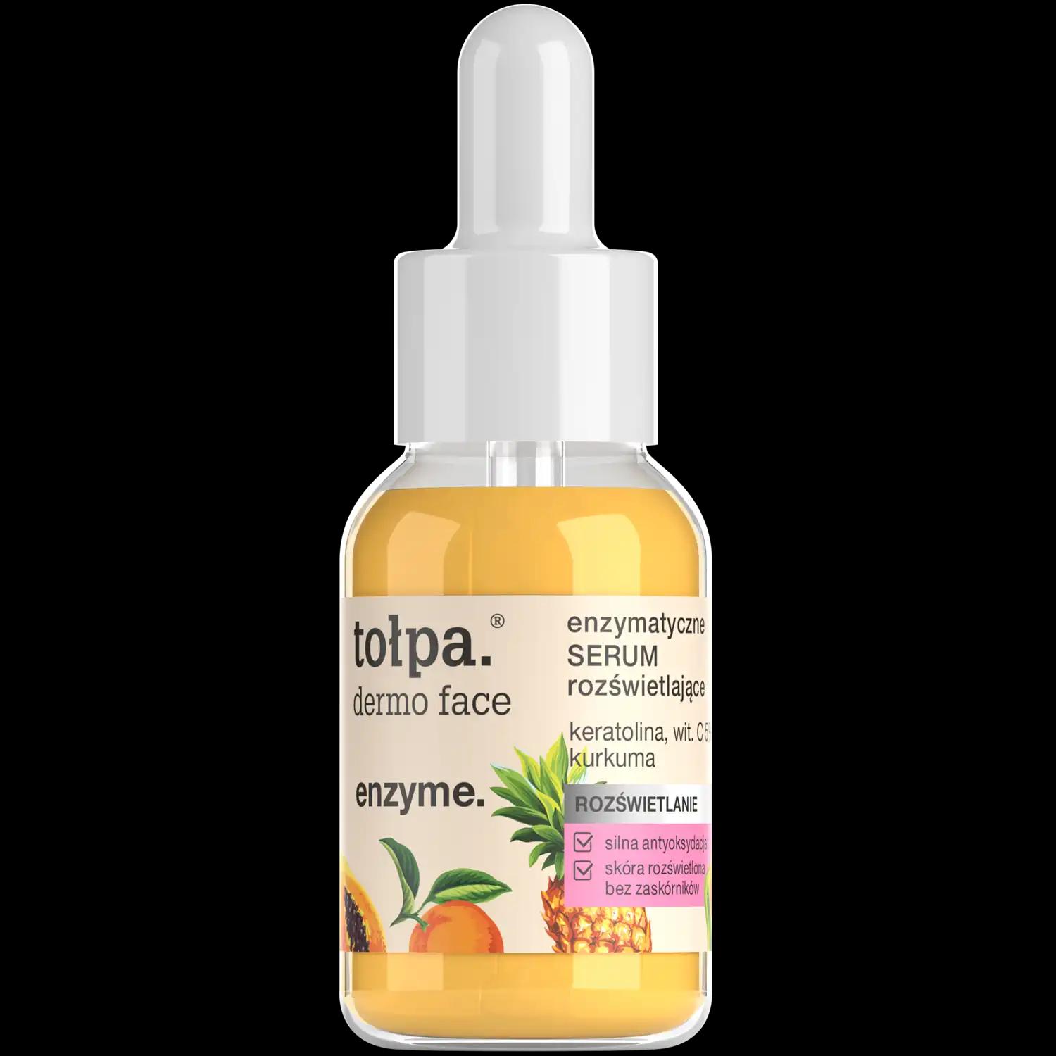 Tolpa Dermo Face Enzyme rozświetlające serum do twarzy, 30 ml