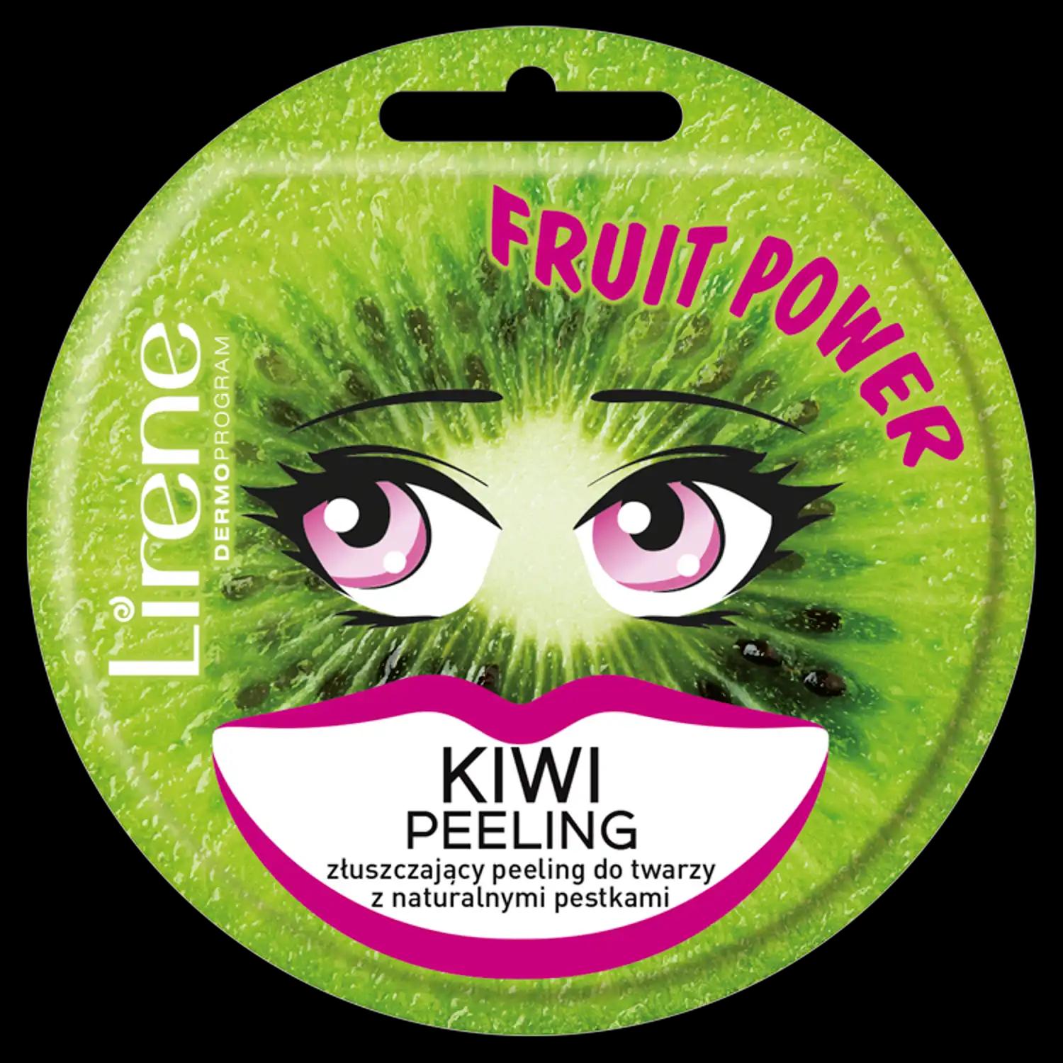 Lirene Fruit Power złuszczający peeling do twarzy, 10 ml