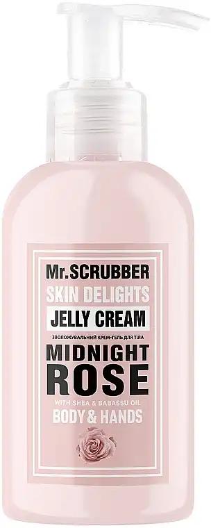 Mr.Scrubber Крем-гель для тіла і рук, Mr.Scrubber Skin Delights Midnight Rose