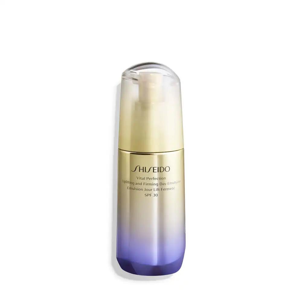 Shiseido Vital Perfection liftingująca emulsja do twarzy z SPF30 na dzień, 75 ml