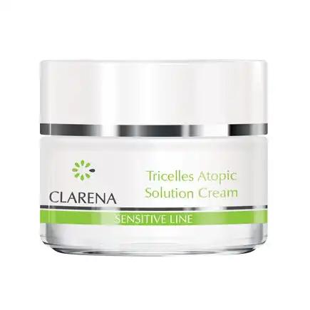 Clarena Sensitive Line krem do twarzy z 3 rodzajami komórek macierzystych, 50 ml