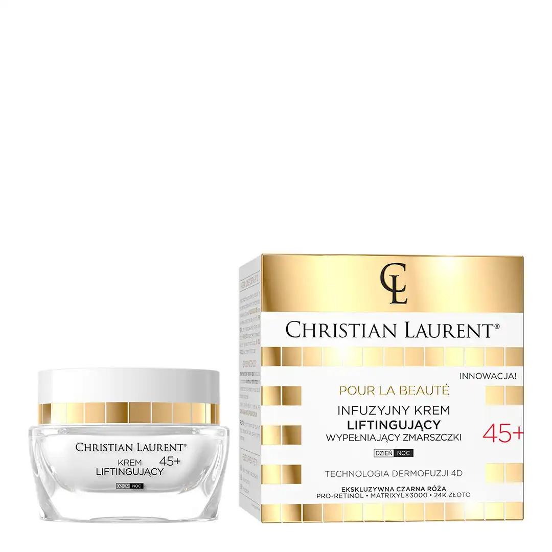 Christian Laurent Pour La Beaute 24K infuzyjny krem liftingujący do twarzy wypełniający zmarszczki 45+, 50 ml