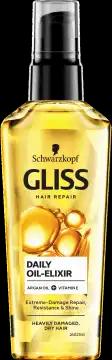 Schwarzkopf SCHWARZKOPF GLISS Daily Oil-Elixir do włosów zniszczonych, regenerujący 75 ml