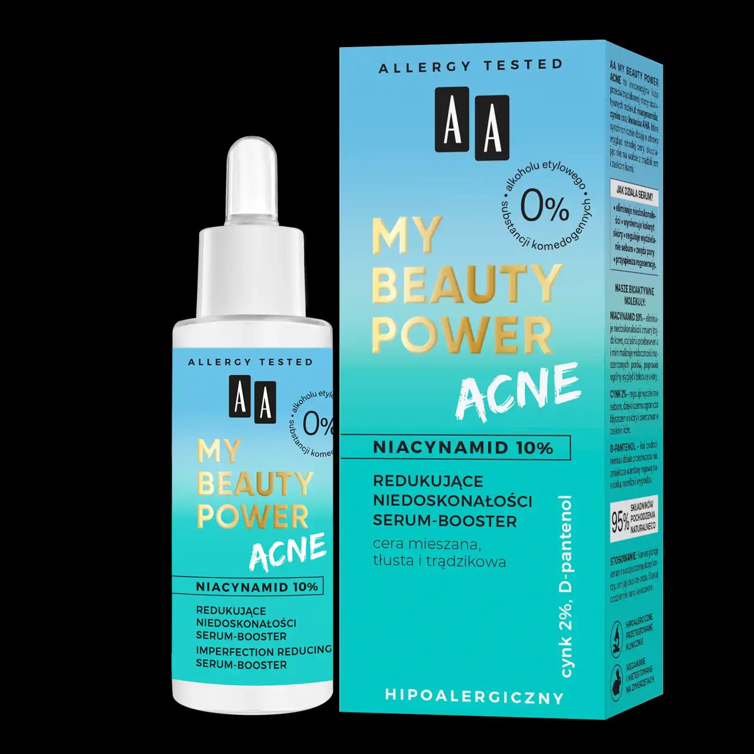 AA My Beauty Power Acne serum-booster do twarzy, 30 ml