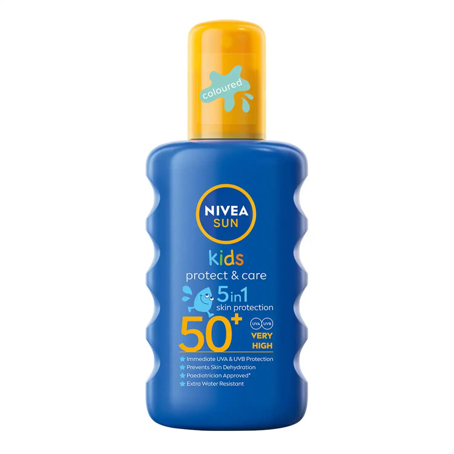 Nivea Sun ochronny spray z filtrem SPF50 dla dzieci, 200 ml