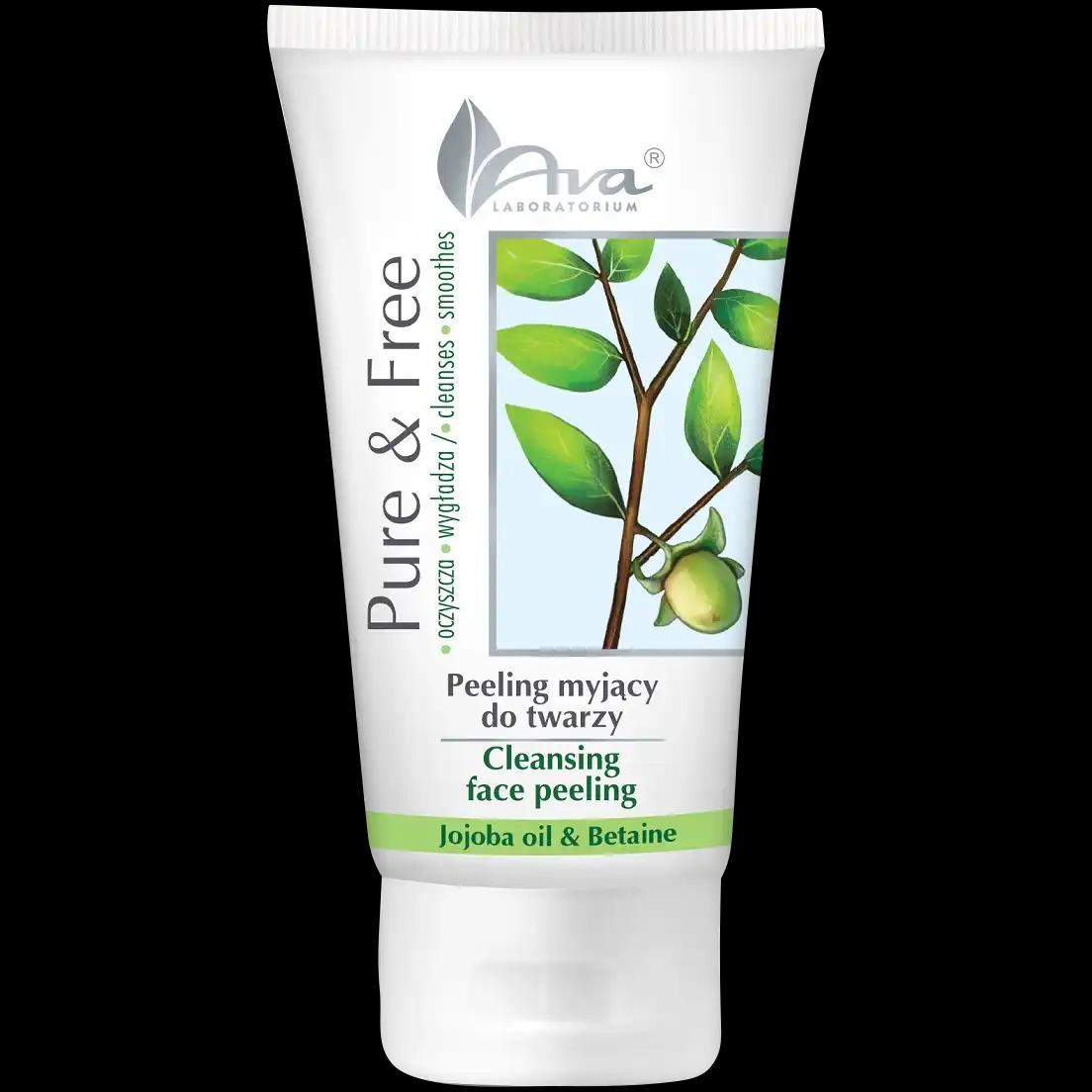 AVA Laboratorium Pure&Free peeling do twarzy, 150 ml