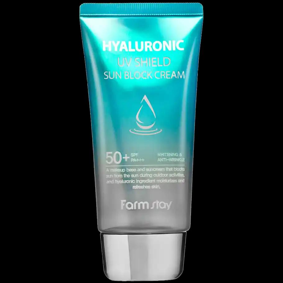 FarmStay Farmstay Hyaluronic krem przeciwsłoneczny z SPF50+ do twarzy, 70 g