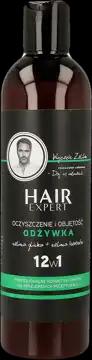 HAIR EXPERT Oczyszczanie i objętość do włosów 12w1 zielona glinka 280 ml