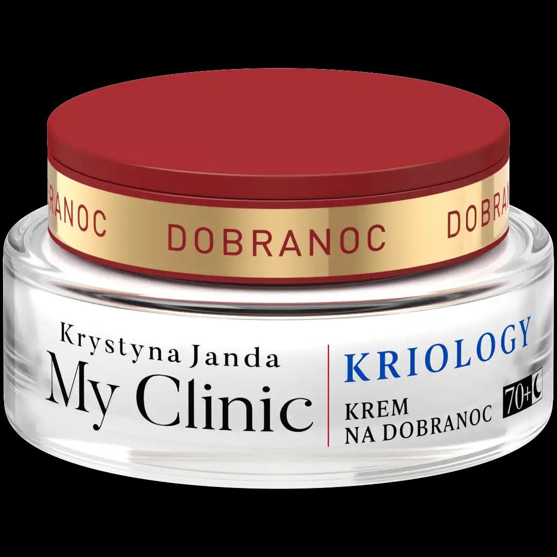 Janda My Clinic Kriology krem na dobranoc do twarzy 70+, 50 ml