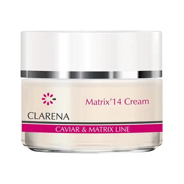 Clarena Caviar Matrix Line krem do twarzy aktywującyh 14 genów młodości, 50 ml