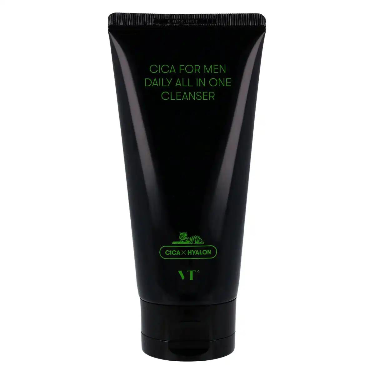 VT Cosmetics Cica For Men kremowa pianka do mycia twarzy dla mężczyzn, 100 ml