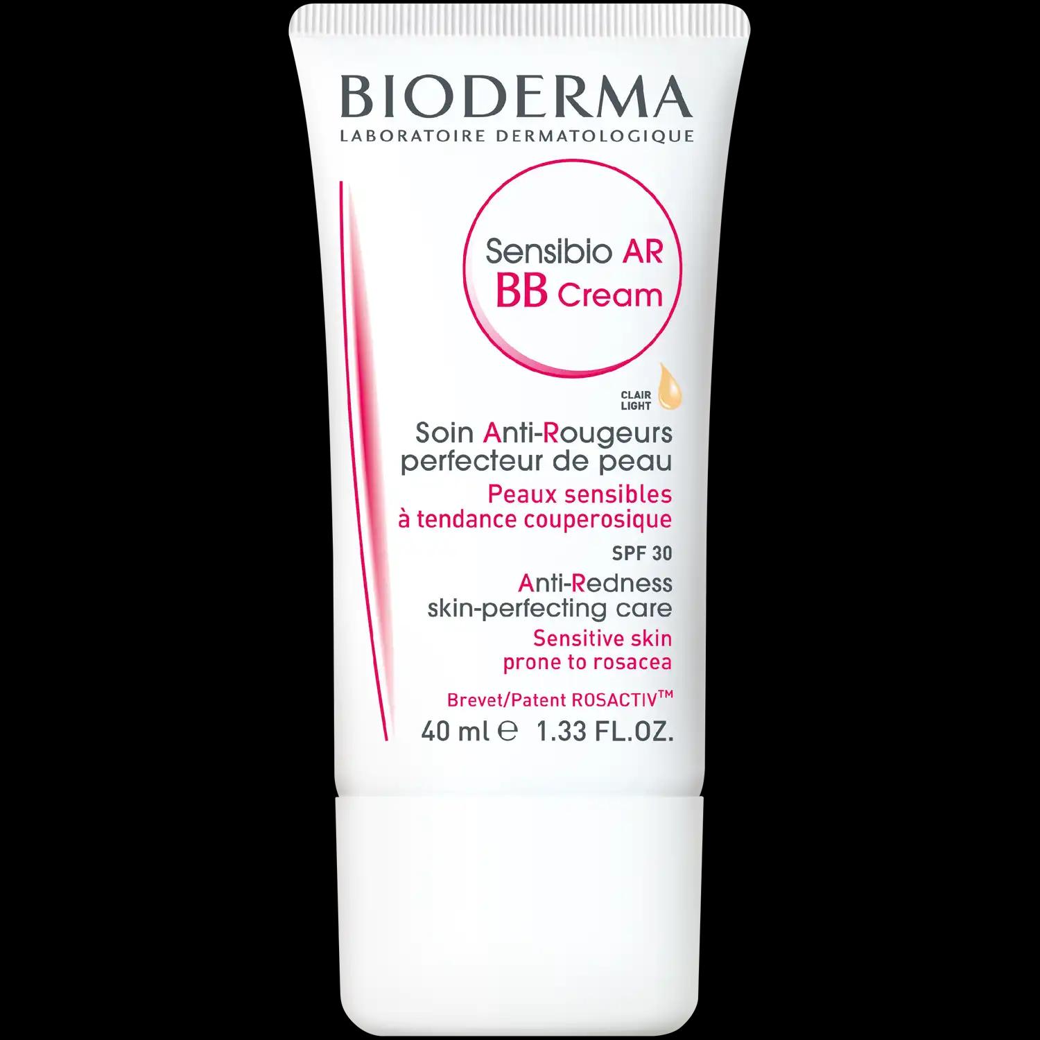 Bioderma Sensibio AR BB Cream krem BB do skóry z problemami naczynkowymi z SPF30, 40 ml