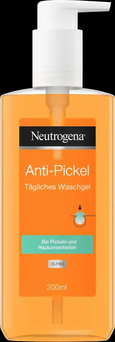 Neutrogena Anti Pickel Waschgel Ölfrei unreine Haut, 200 ml