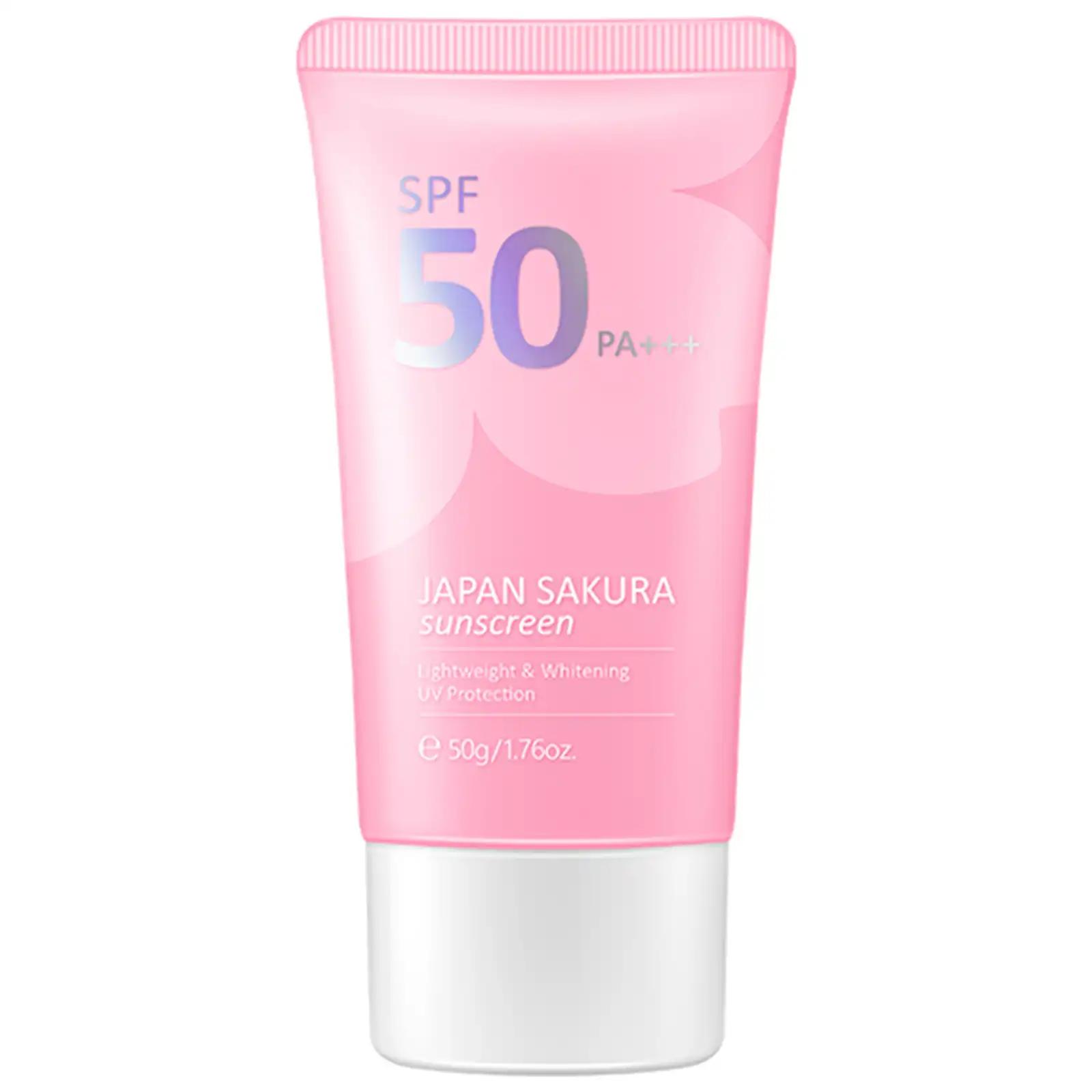 Laikou LAIKAU Japan Sakura Сонцезахисний крем SPF50 PA+++ 50g