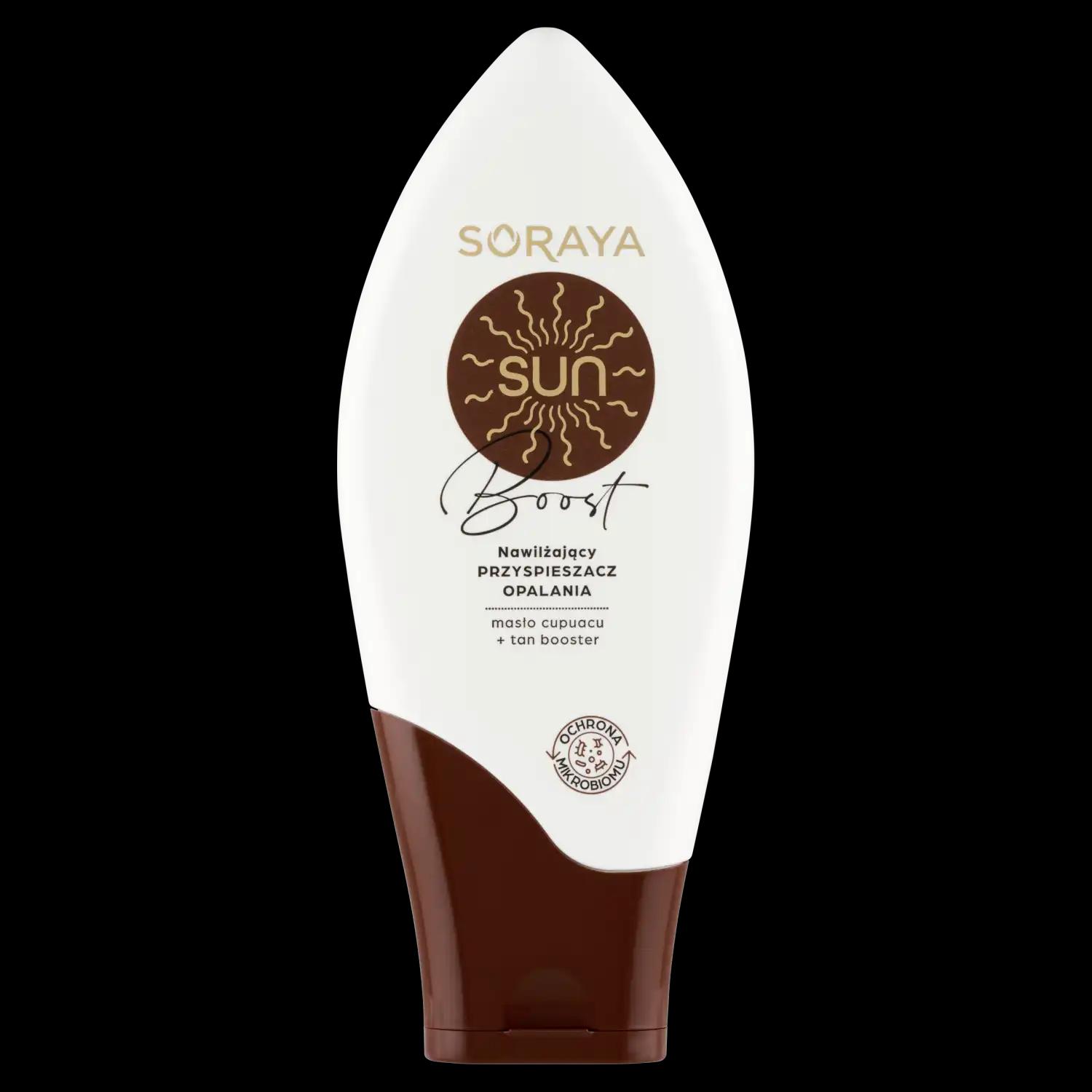 Soraya Sun Boost nawilżający przyspieszacz opalania, 125 ml