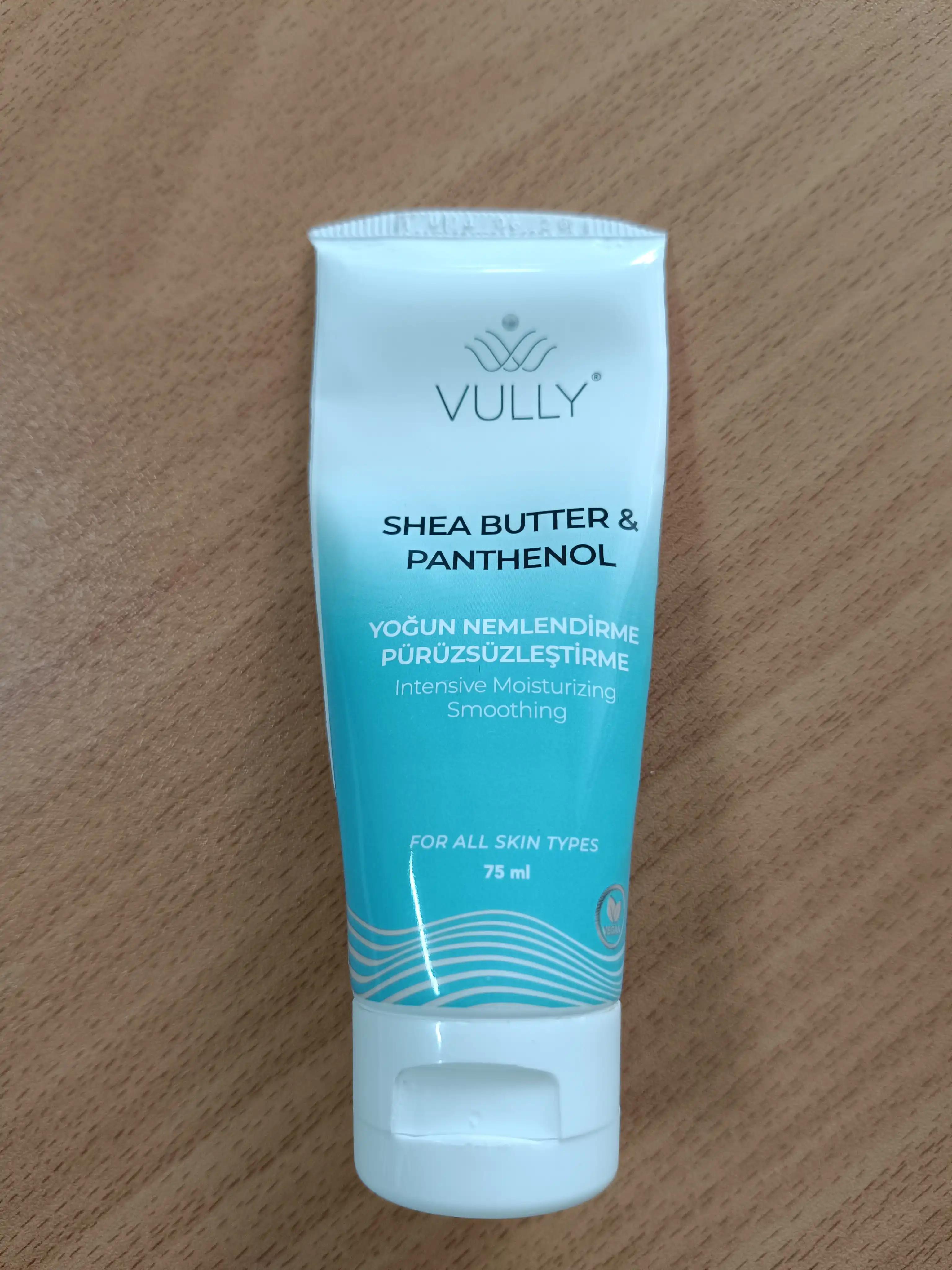 VULLY Intensive Moisturizing Smoothing Hand Cream for Dry and Sensitive Skin 75 ml Shea butter & Panthenol Hand Cream