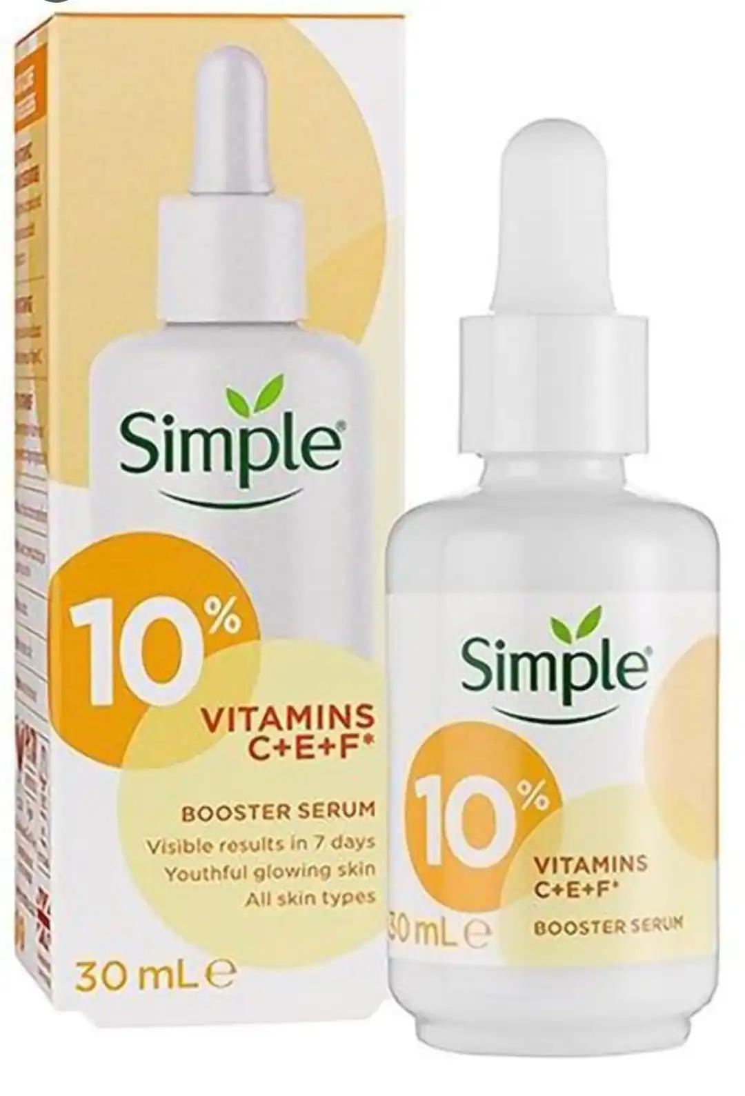 Simple Booster serum vitamin C+ E+F