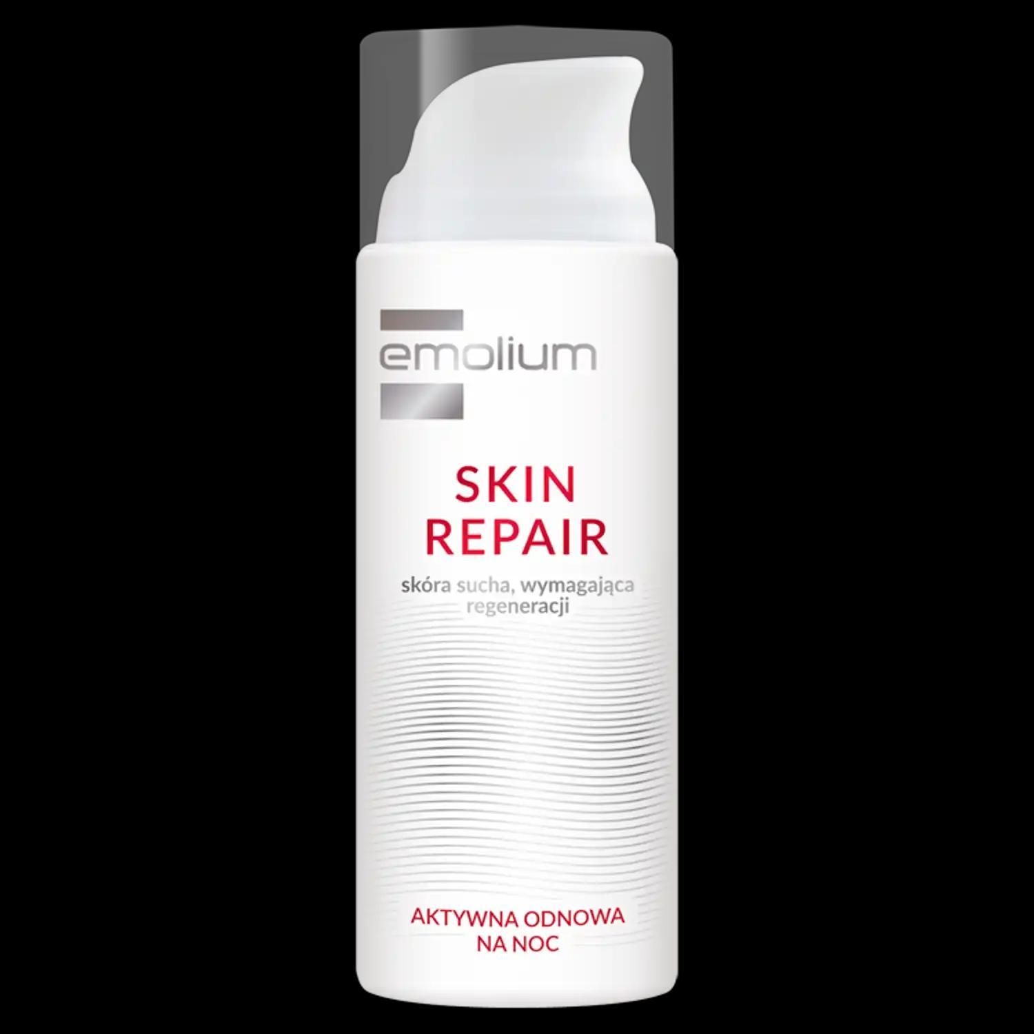 Emolium Skin Repair aktywna odnowa na noc, 50 ml