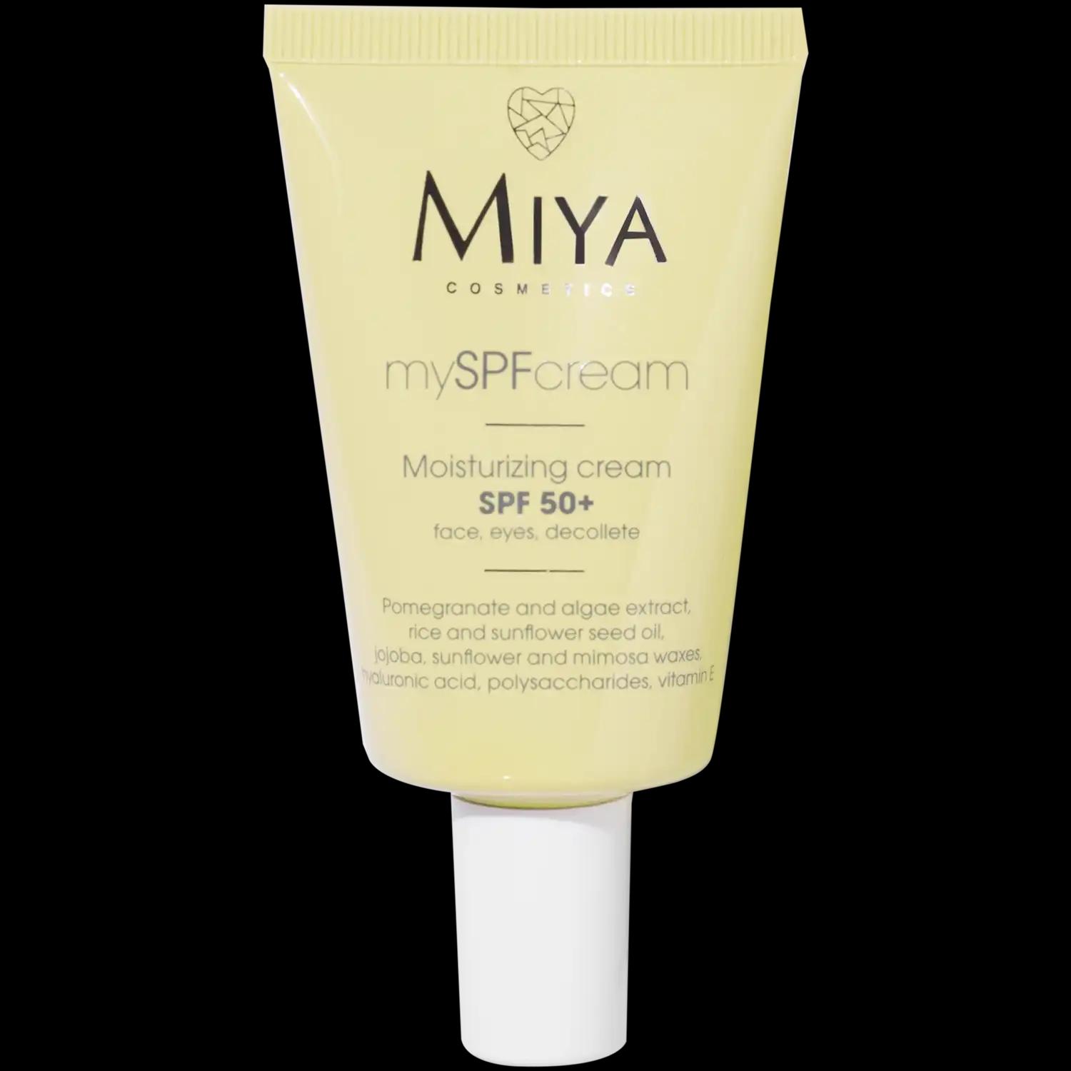 MIYA COSMETICS Miya Cosmetics mySPFcream nawilżający krem do twarzy SPF50+, 40 ml