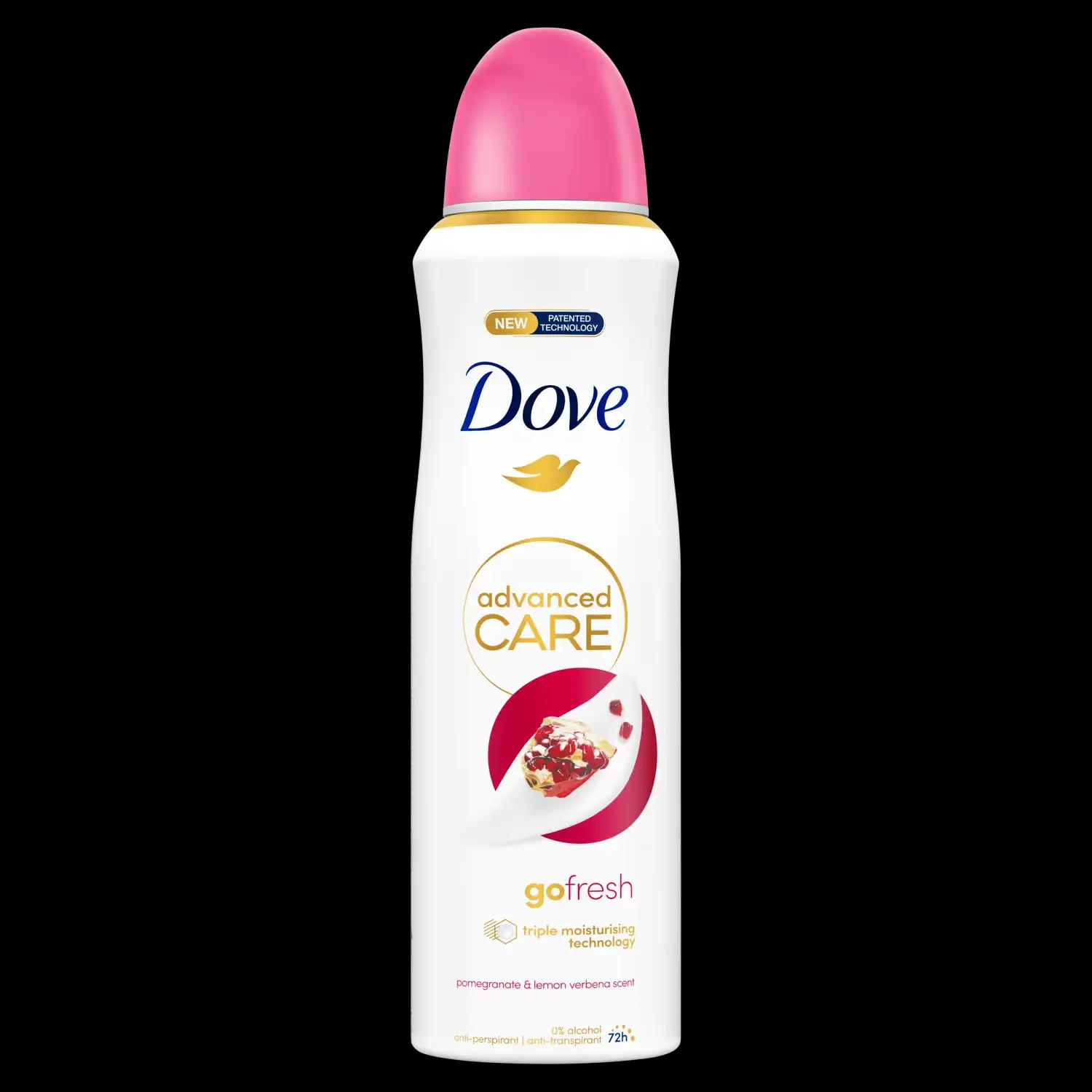 Dove Advanced Care antyperspirant w sprayu damski, 200 ml