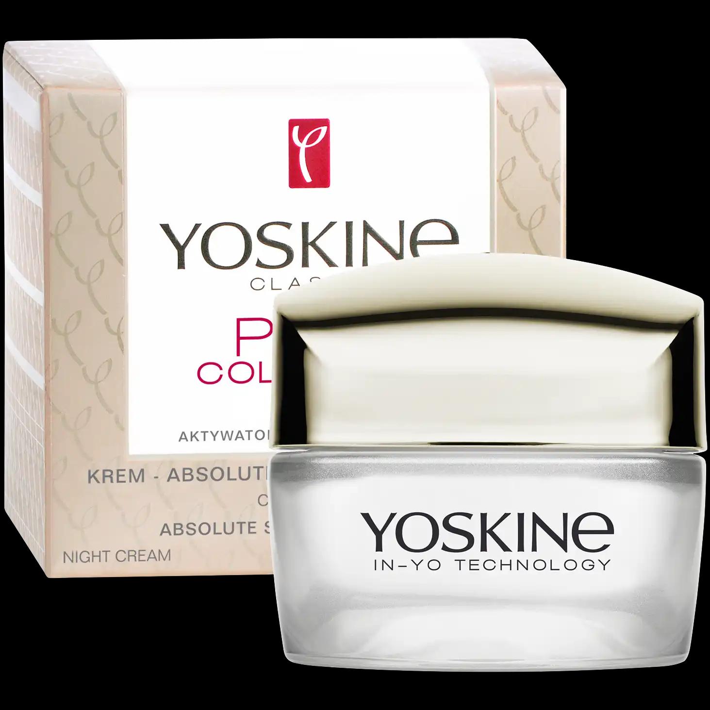 Yoskine Classic krem do twarzy 60+ na noc do cery suchej, 50 ml