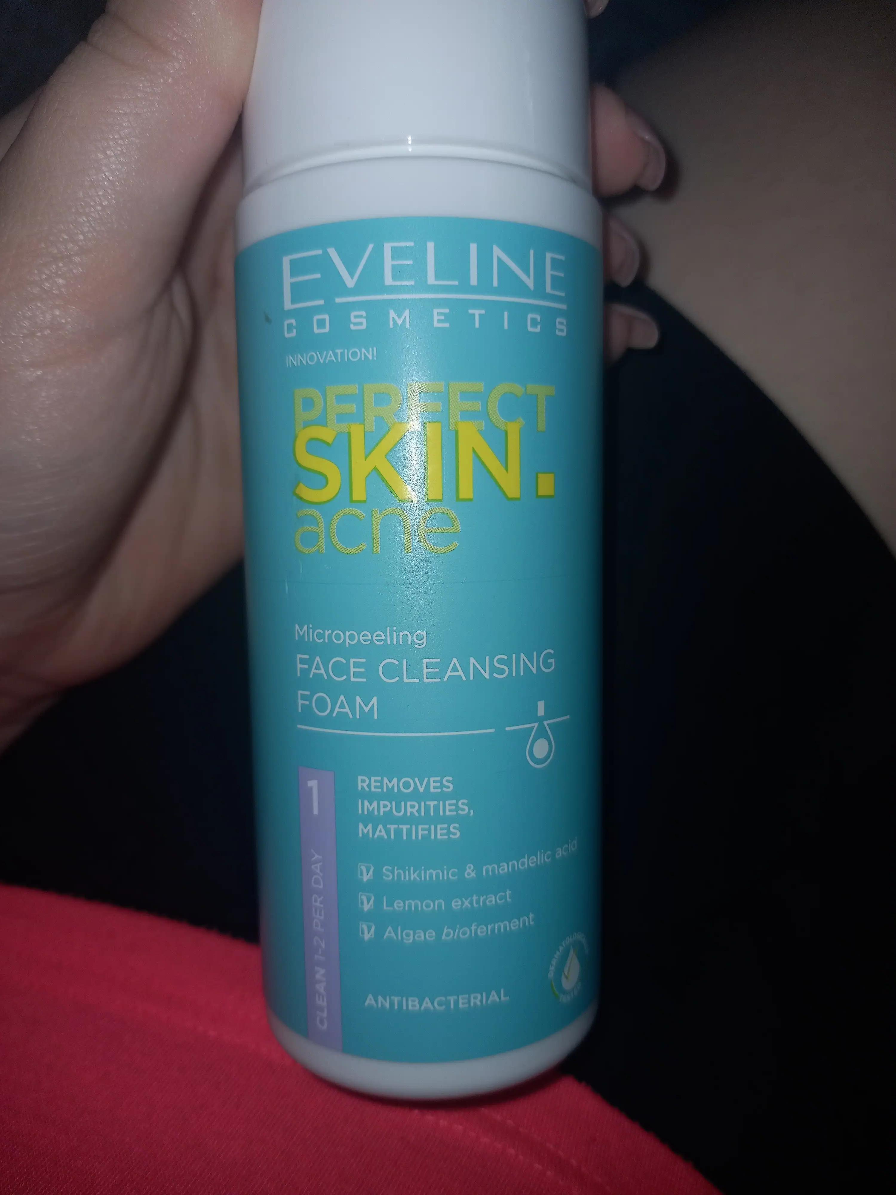 Eveline Cosmetics Mirropeeling face cleansing foam