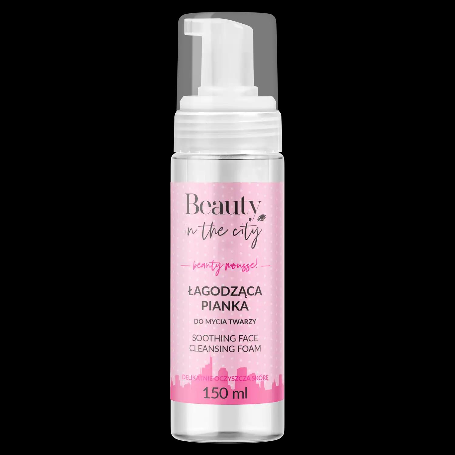 Beauty In The City łagodząca pianka do mycia twarzy, 150 ml