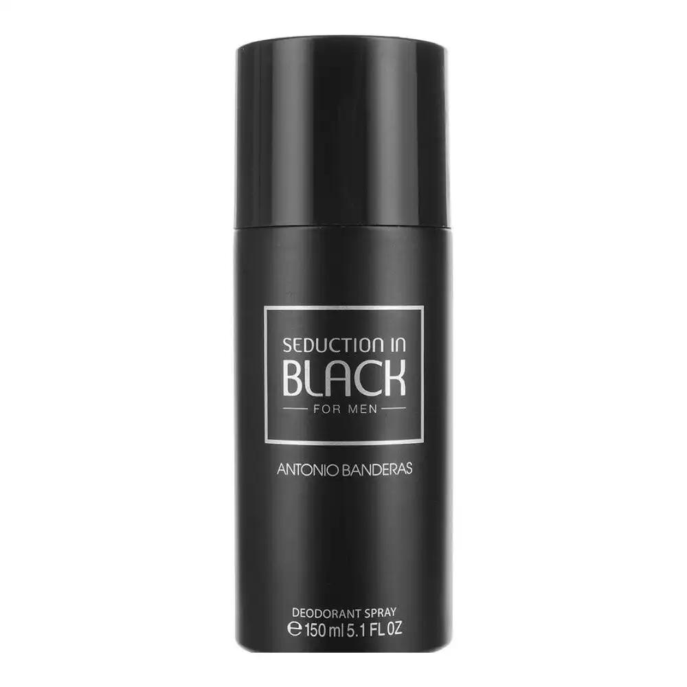 For Men Antonio Banderas Black Seduction for Men dezodorant w sprayu męski, 150 ml