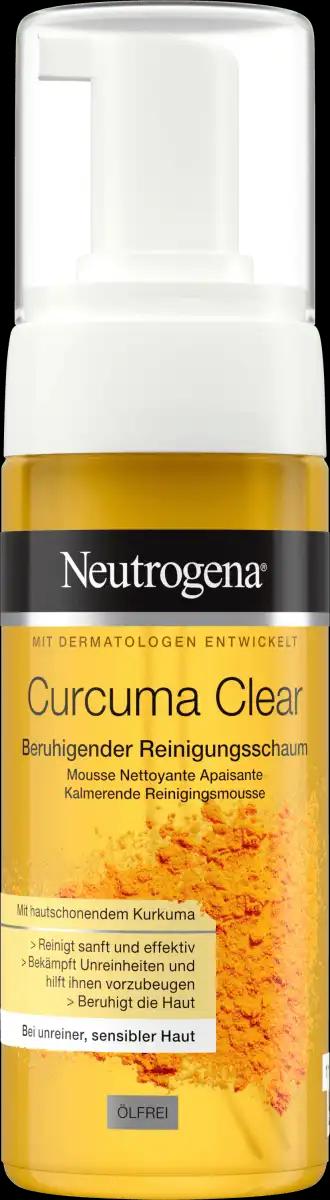 Neutrogena Reinigungsschaum Curcuma Clear, 150 ml