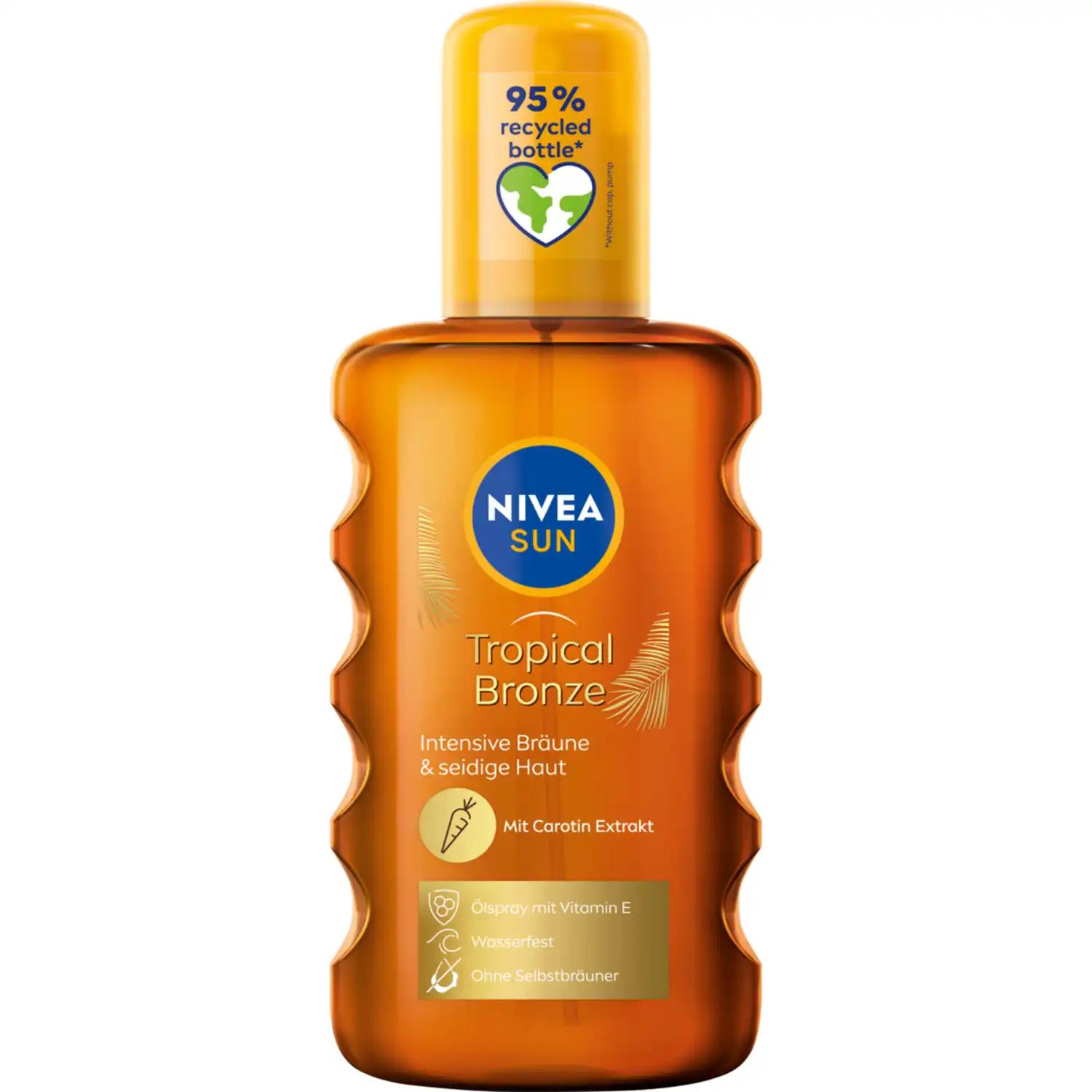 Nivea Sun karotenowy olejek w sprayu do opalania, 200 ml