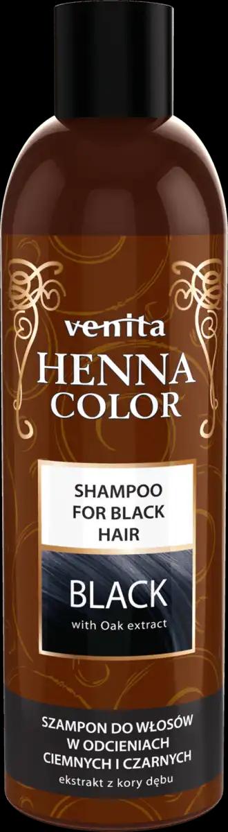 Venita Henna Color Szampon BLACK lifting, 250 ml