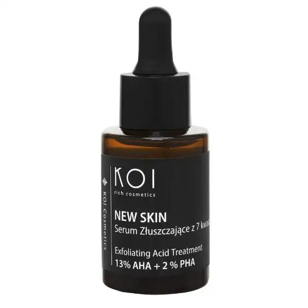 KOI Cosmetics New Skin serum złuszczające do twarzy z 7 kwasami, 30 ml