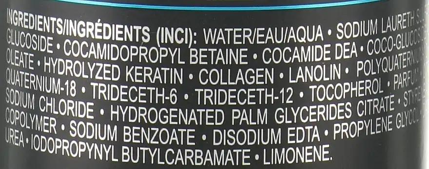 Pharma Group Laboratories Відновлювальний шампунь Pharma Group Keratin + Collagen Redensifying Shampoo при втраті густоти, для тонкого та ламкого волосся, 250 мл