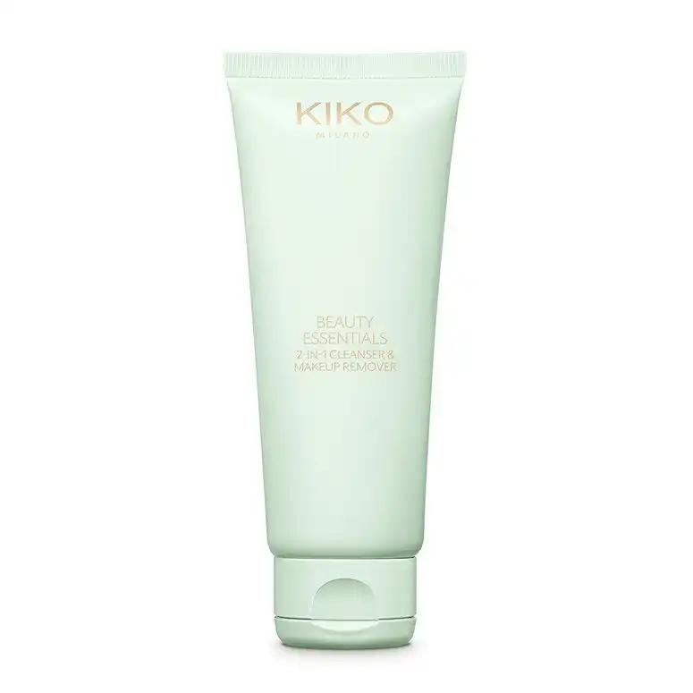 Kiko Milano Beauty Essentials delikatny preparat do oczyszczania twarzy i demakijażu 2w1, 75 ml