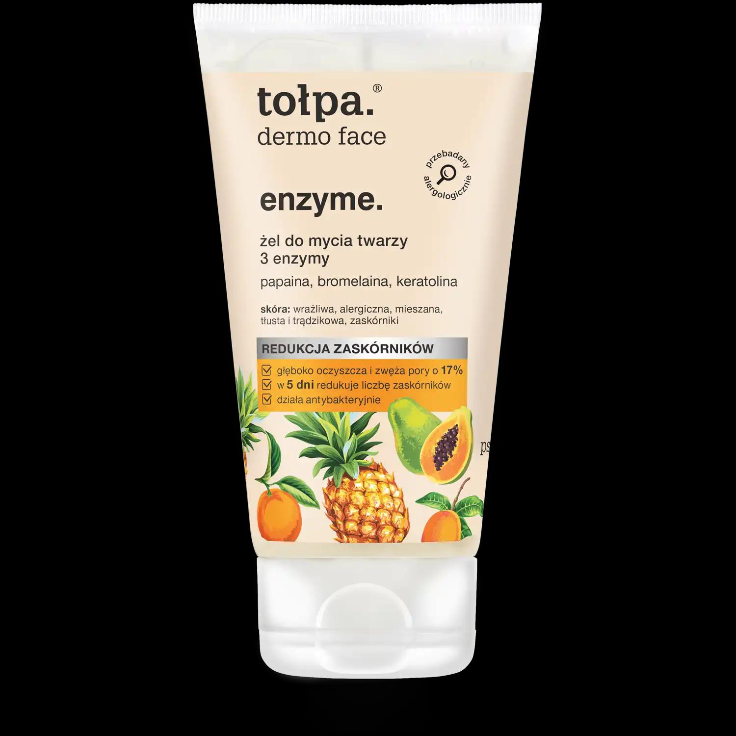 Tolpa Dermo Face Enzyme żel do mycia twarzy, 150 ml