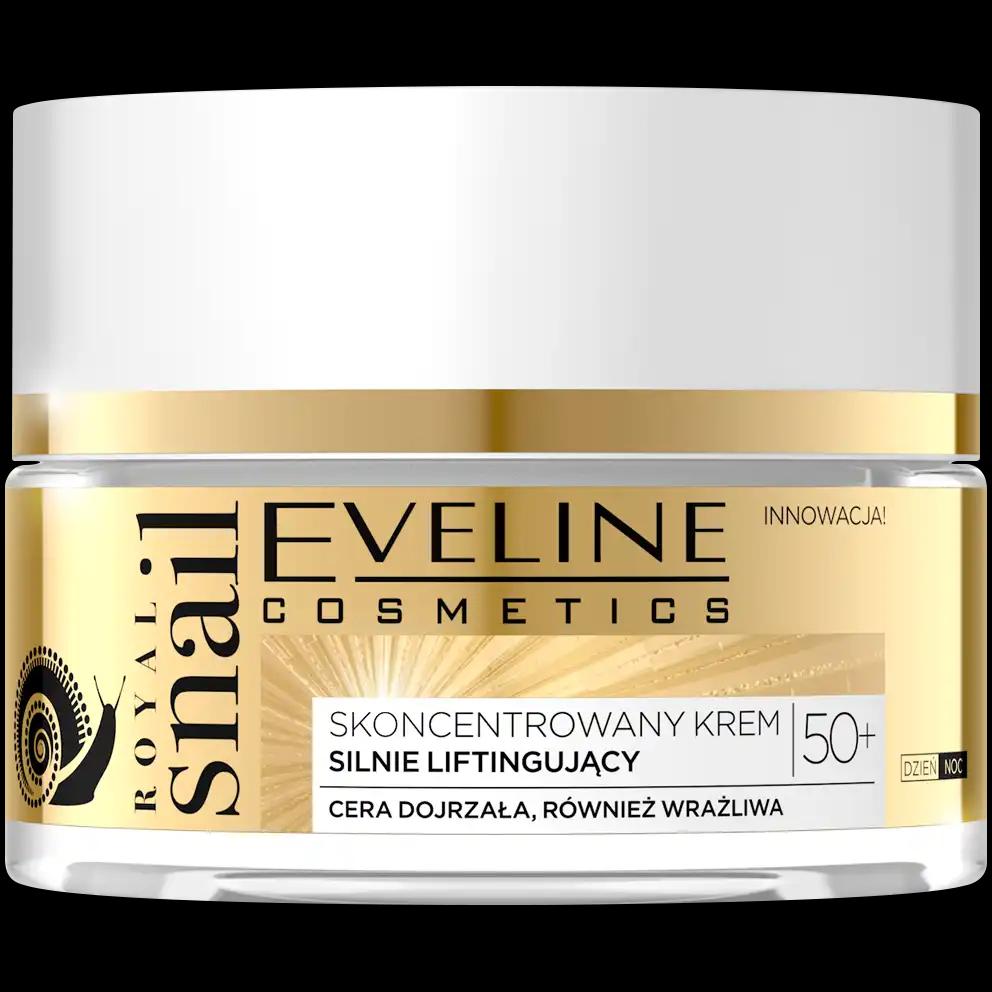 Eveline Cosmetics Royal Snail skoncentrowany krem do twarzy silnie liftingujący 50+, 50 ml