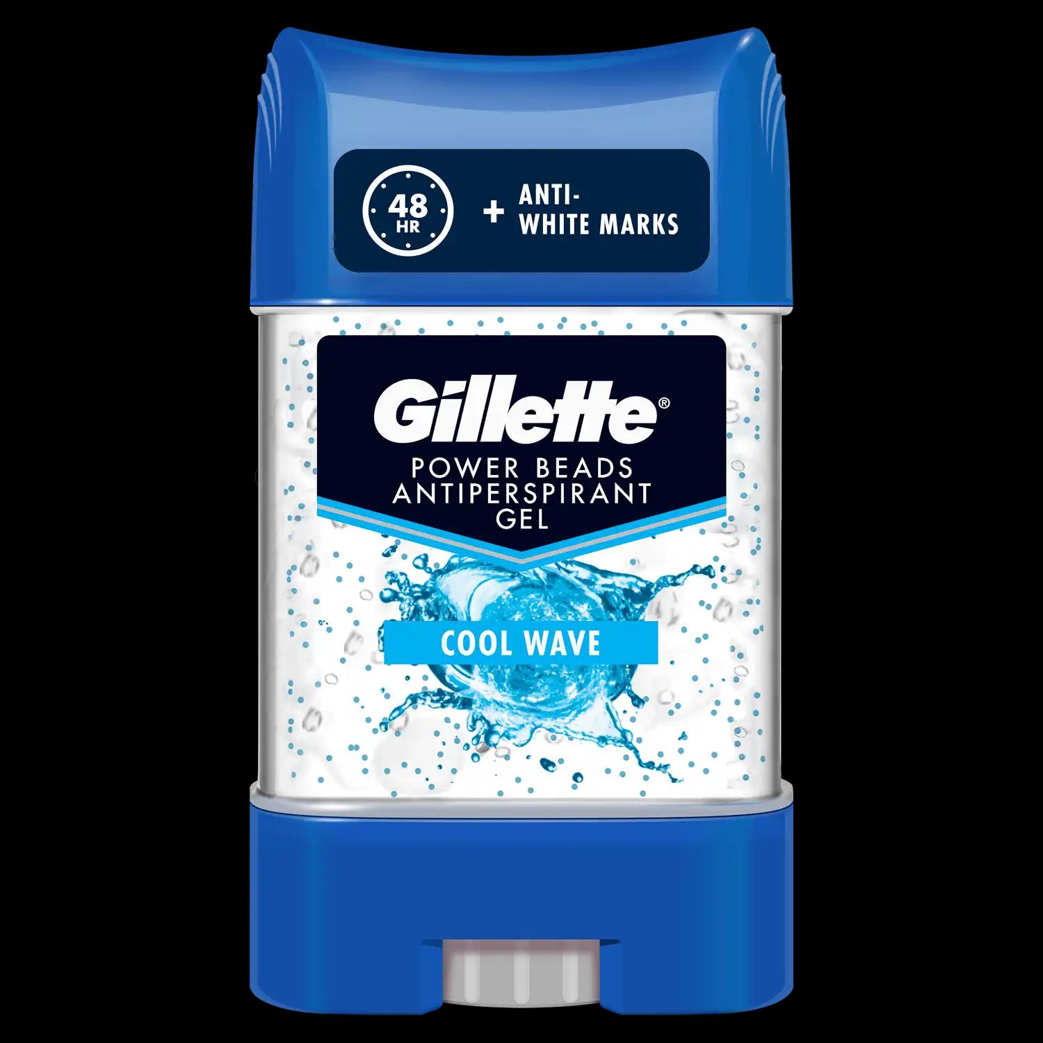 Gillette Cool Wave Power dezodorant w sztyfcie żelowy męski, 75 ml