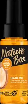 Nature Box NATURE BOX Argan Oil do włosów i rozdwajających się końcówek, odżywczy z em arganowym 70 ml