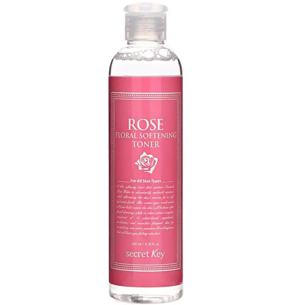 Secret Key Rose zmiękczający tonik do twarzy, 248 ml