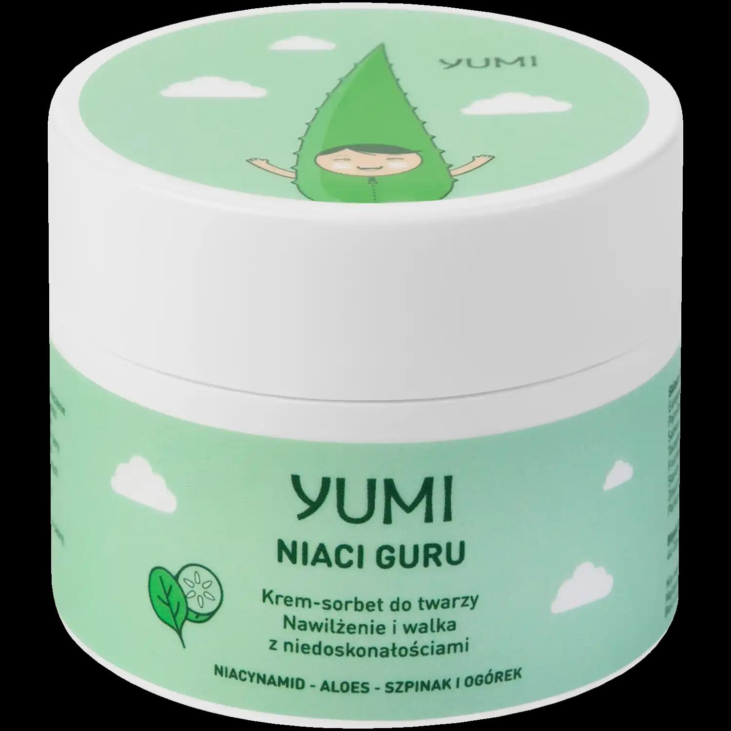 Yumi Niaci Guru krem-sorbet do twarzy, 50 ml