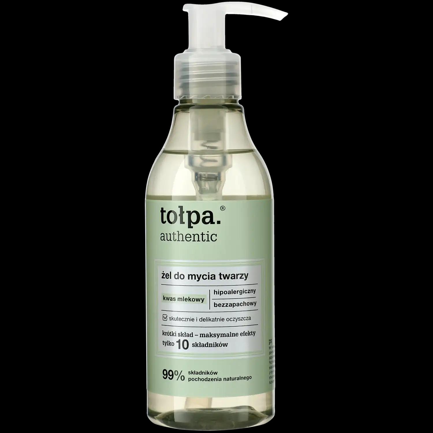 Tolpa Authentic żel do mycia twarzy, 195 ml