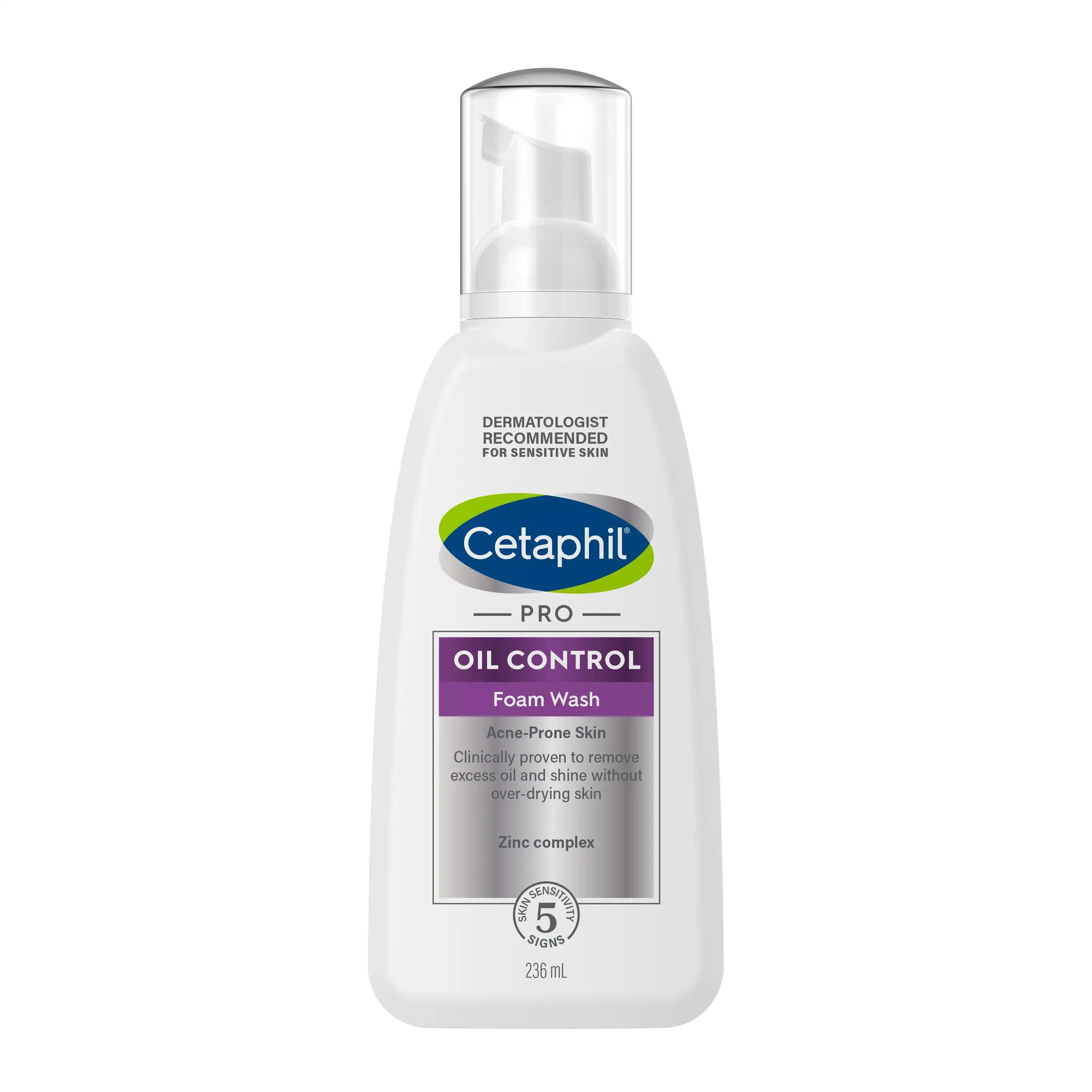 Cetaphil Pro Oil Control pianka do mycia twarzy, 236 ml